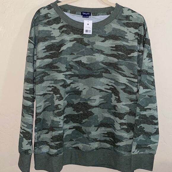 Splendid camo crewneck sweatshirt - Picture 1 of 6